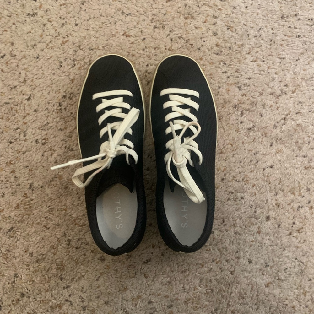 Rothy's Black Sneakers EUC